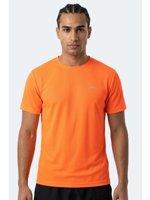 Slazenger Haunted I Erkek  Neon Turuncu Tişört