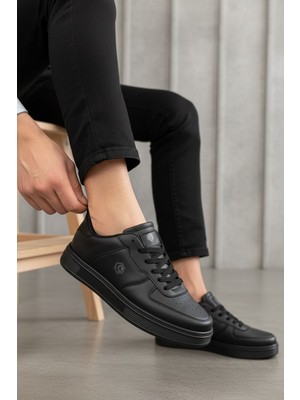 Enoch Unısex Lumber-Style Pürüzsüz Dokulu ve Düz Kalın Tabanlı Rahat Günlük Sneaker Spor Ayakkabı