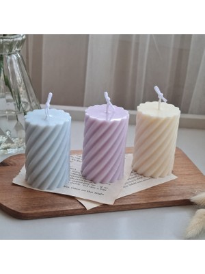 Karakız Burgulu Silindir Silikon Kalıp 8.5.5 Cm