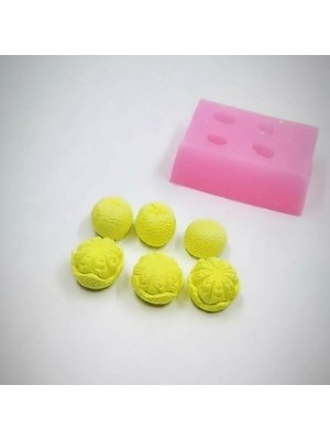 Karakız Mini Portakal Silikon Kalıp 1x1x1 Cm