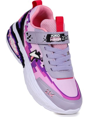 Kiko Kids Craft Günlük Cırtlı Kız Çocuk Spor Ayakkabı