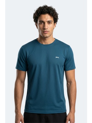 Slazenger Haunted I Erkek  Petrol Tişört
