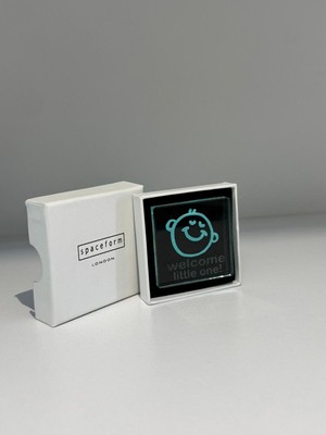 Spaceform London Cam Biblo Cute As A Button Mavi