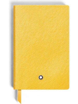 Montblanc Saffiano Deri Modena Sarı Küçük Boy Defter 134727