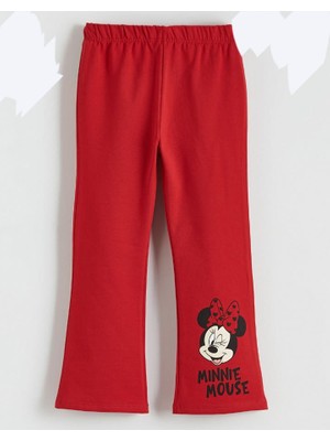 LC Waikiki Minnie Mouse Baskılı Kız Çocuk Pantolon