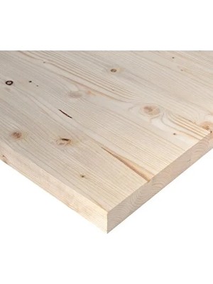 Ladin Ahşap Plaka 14,8X21 Cm, 18 mm Kalınlık, 1 Adet Masif Panel Tabaka