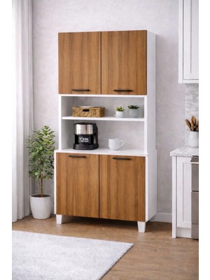 Lale 207 cm Çok Amaçlı Dolap Atlantik Çam