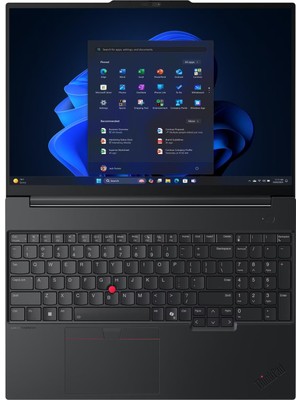 Binbir Göz Bilgisayar Lenovo Thınkpad E16 G3 Ultra 5 225U 16GB 512GB SSD 16" Freedos Notebook 3yıl Yerinde Garanti, Backlit Klavye, 64WH Pil, Fingerprint
