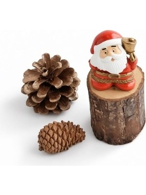 Karakız Noel Baba Silikon Kalıp 6x5x3.5 Cm