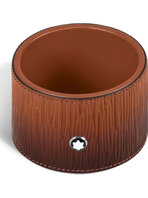 Montblanc Corteccia Sfumato Deri Orta Boy Yuvarlak Masa Tepsisi 136839