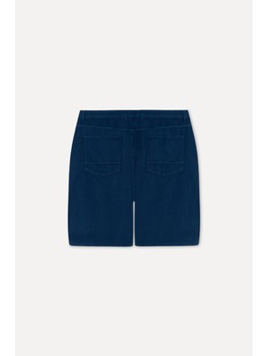 Mudo Erkek Indigo Straight Fit Şort