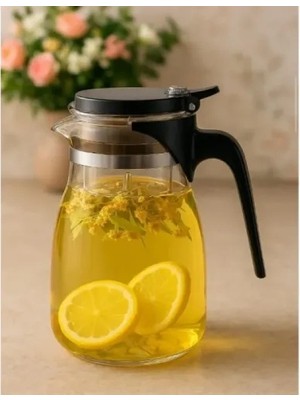 SÜS Mey Ithalat® 900 ml Süzgeçli Cam Sürahi