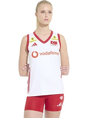 Adidas Performance KM7475 Türkiye Voleybol Milli Takımı Kadın Voleybol Forması Kırmızı
