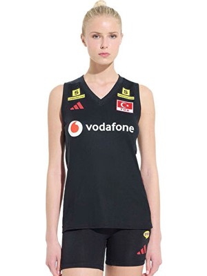 Adidas Performance KM7476 Türkiye Voleybol Milli Takımı Kadın Voleybol Forması Kırmızı