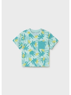 Mayoral Jungle Tshirt 1-4 Yaş Mavi