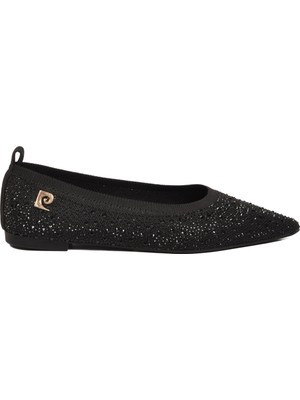 Pierre Cardin Siyah Triko Hafif Kadın Babet PC-55733 Z