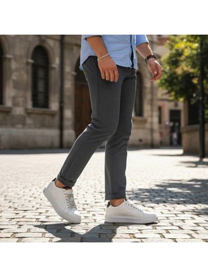 Garajmen Beyaz Comfort Günlük Şık Erkek Sneaker Ayakkabı