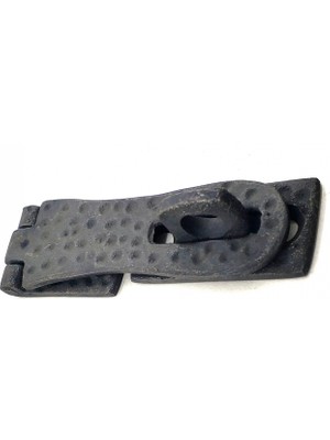 MiraLive Antika Tarz Dekoratif Pirinç Sandık Askısı - 70X27 Mm, Oksit