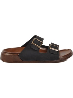 Pierre Cardin Siyah Erkek Terlik PC-7923 M