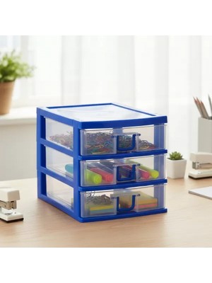 MiraLive Mini 3 Çekmeceli Komidin Organizer