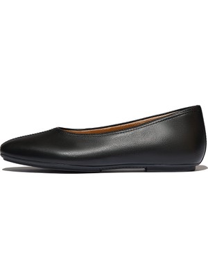 Delicato Kadın Babet A0P-001 Fitflop Delıcato Hıgh-Cut Soft-Leather Ballet Flats
