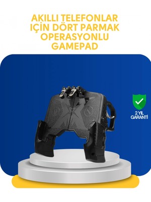 MiraLive Gerçekçi Oyun Deneyimi Sunan Dört Parmak Mobil Gamepad