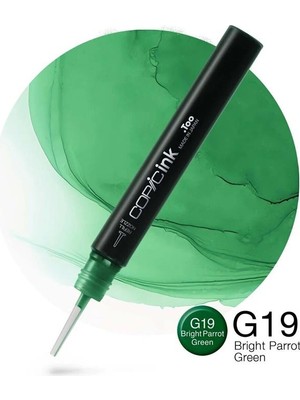 Copic Ink Brıght Parrot Green G-19