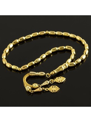 Tak Calıştir Çizgili Metal Tesbih 0,6 mm