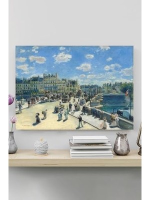 Trendy Pazars (PSTER20138) Pont Neuf - Auguste Renoir Sanatsal Poster 90 x 130