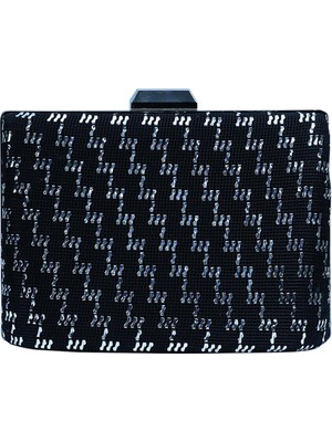 E38 El Işçiliği  Tel Kırma Pörtföy Çanta 13*18*4 cm - 6495