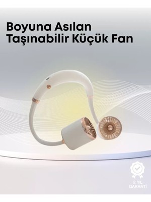 Asil Sepet Asiltech Yazlık Taşınabilir Sessiz Boyun Fanı 3 Kademe Hız Ayarlı