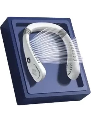 Asil Sepet Asiltech Giyilebilir Bladeless Boyun Fanı | 360° Serinlik, 5 Kademe Rüzgar, USB Şarjlı Sessiz Mini Klima