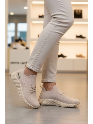 Pierre Cardin PC-32711 Z Bej Unisex Spor Ayakkabı