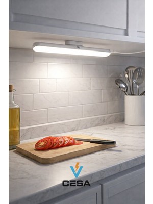 Empressco Cesaa Elektirik Cata Mıknatıslı Şarjlı LED Işık Micro USB Şarjlı Kablosuz LED Lamba 3 Kademeli Martı Aplik - Fiyatı, Yorumları