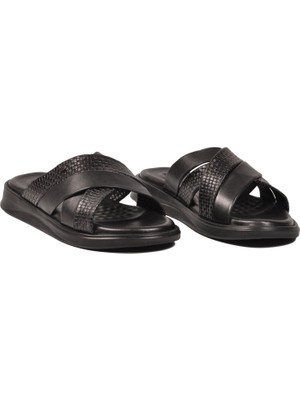 Pierre Cardin PC-7336 M Siyah Erkek Terlik