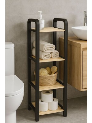 Empressco Çavdar Group Mega Ahşap 4 Bölmeli Banyo Düzenleyici Masif Ahşap Banyo Raf Ünitesi - Fiyatı, Yorumları