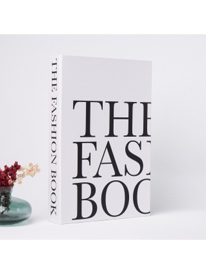 Bak Gel Al Kitap Görünümlü Dekoratif Kutu, Iskandinav Tarzı Kitap Şeklinde Saklama Kutusu Fashion