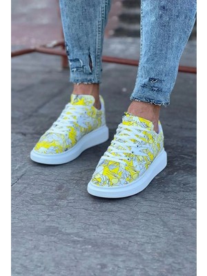 Beruflic Sarı Cok Boyalı Erkek Casual Ayakkabı