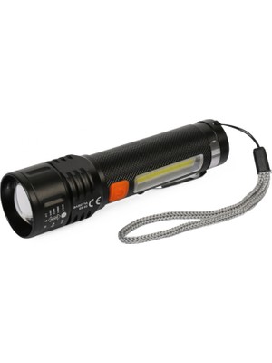 MiraLive Baretta Br-85 XHP50 LED 5 Fonksiyonlu Şarjlı El Feneri