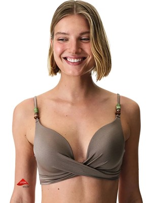 Penti Deve Tüyü Naiara Intense Push Up Destekli Bikini Üstü