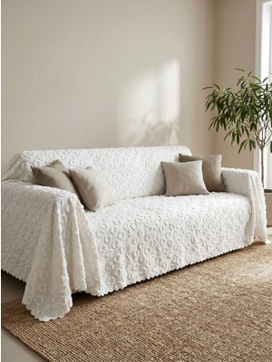 Elit Collection Kaymaz Çok Amaçlı Koltuk Örtüsü – Peluş, 1.70 x 2.10, Doğal Dokulu, Şık ve Dayanıklı