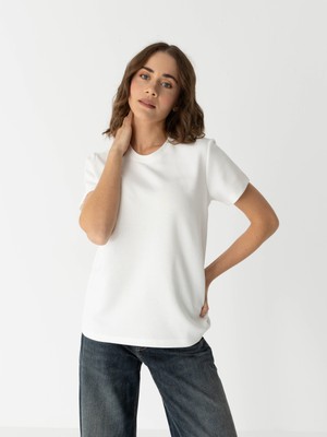 Timeless Basic TSHIRT-%100 Pamuk - Kadın Basic Tişört
