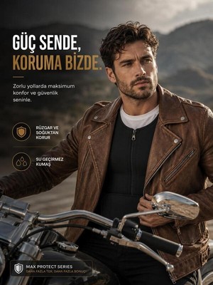 Ankaflex Unisex Beden Motorcu Koruma Içlik Giysi Yeleği Motorcu Rüzgar Soğuk Sıvı Geçirmez Ceket