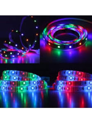 Cata 3 Çipli Şerit LED Iç Mekan 12V Rgb 4545 (1 METRE)