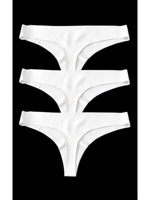 Skin Verse Lazer Kesim Tanga Külot 3'lü Set