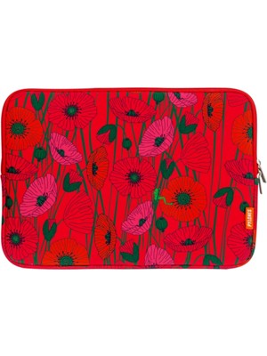 Pylones 14" Laptop Kılıfı - Neoffice - Coquelicots