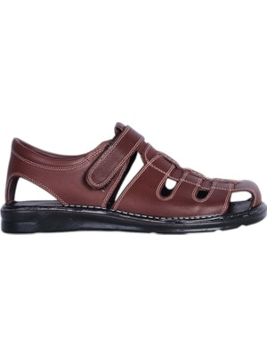 Moda Ayakkabı 659 Kayve Erkek Deri Sandalet Ayakkabı