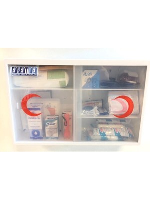 Empressco Erkentmed Plastik Ecza Dolabı Duvar Tipi Içi Dolu (Standart Set Içerik) - Fiyatı, Yorumları
