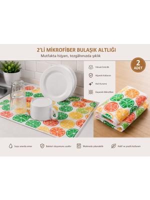 Barotti Mikrofiber Tezgah Üstü Bulaşık Kurulama Matı