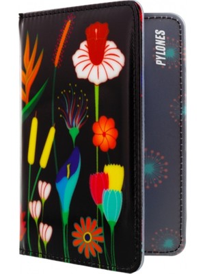 Pylones Pasaport Kılıfı - Voyage - Jardin Fleuri